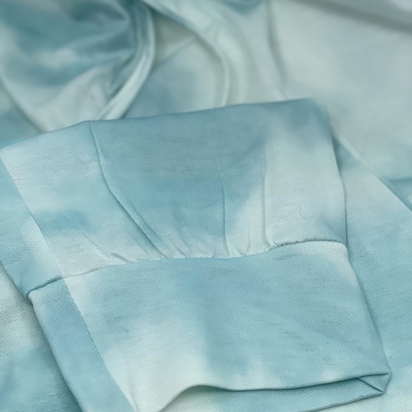 MINT TIE DYE PANT LOUNGE SET - Picture 7 of 9